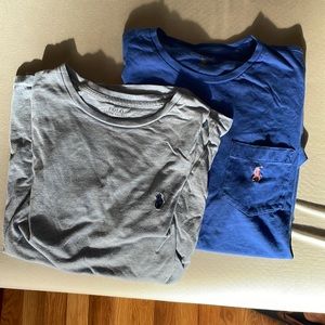 2-for-1 Ralph Lauren Blue Shirts